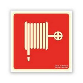Placa mangueira de hidrante